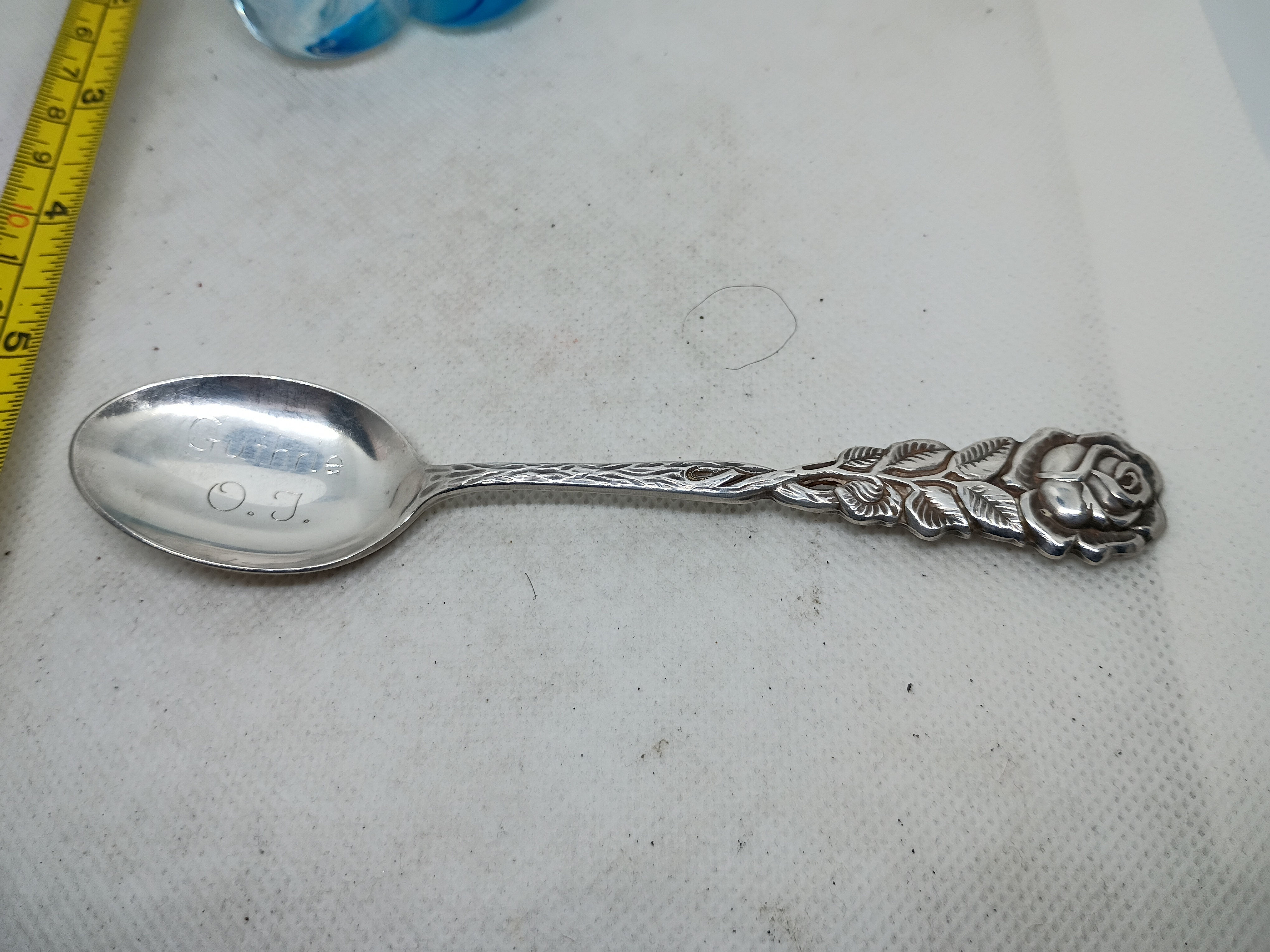5"- vintage silver-plated souvenir spoon from Germany
