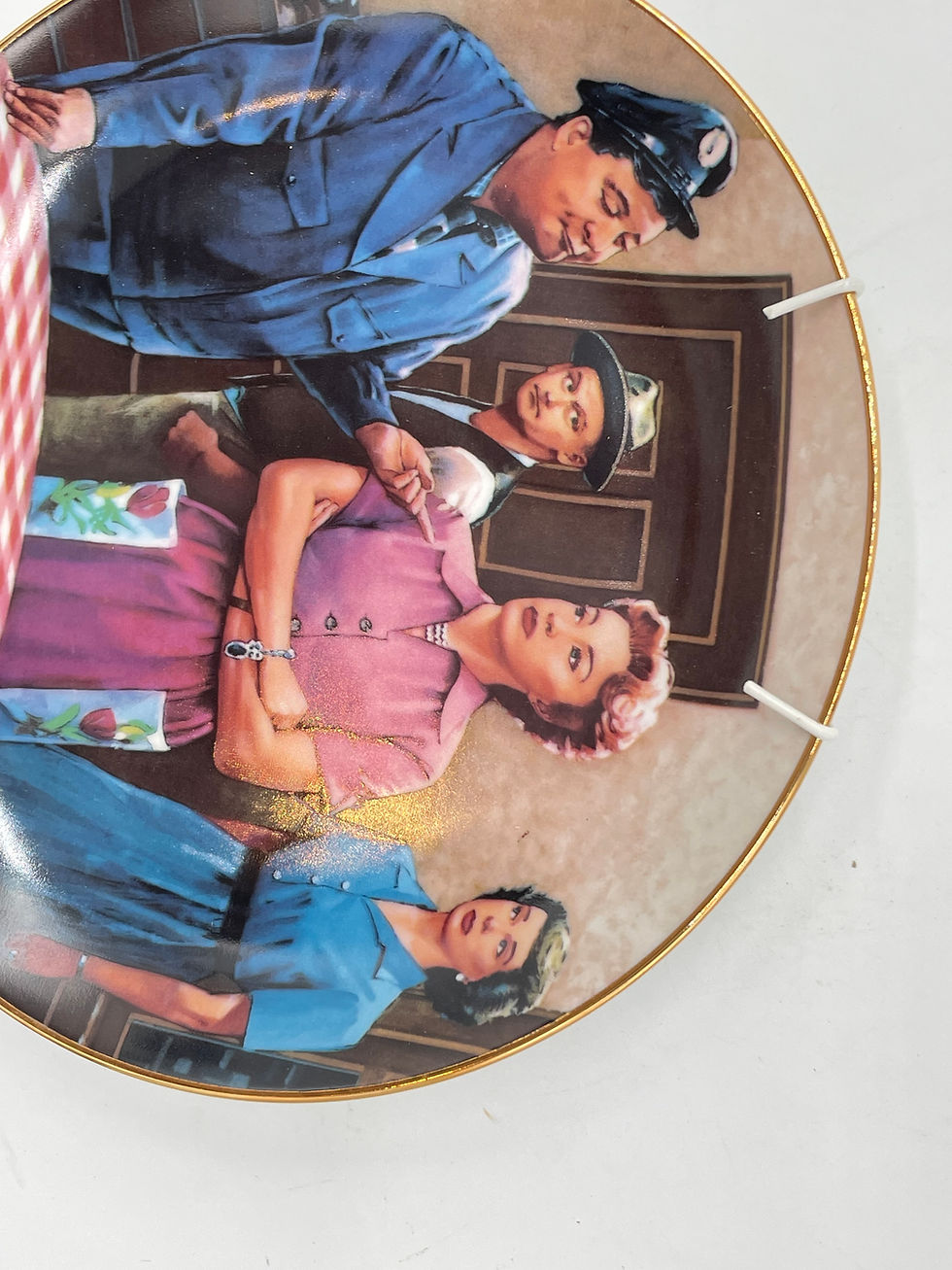 Thumbnail: 8" plate - "The Honeymooner's" The Official Honeymooner's Plate Collection