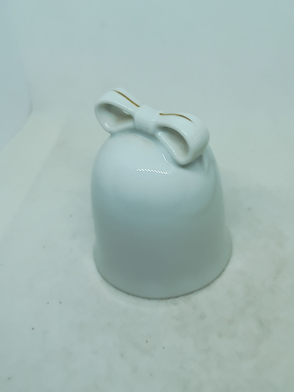Thumbnail: 3"+ tall- bell - " A Baby Is Love" bell - Little Blessings Genuine Porcelain