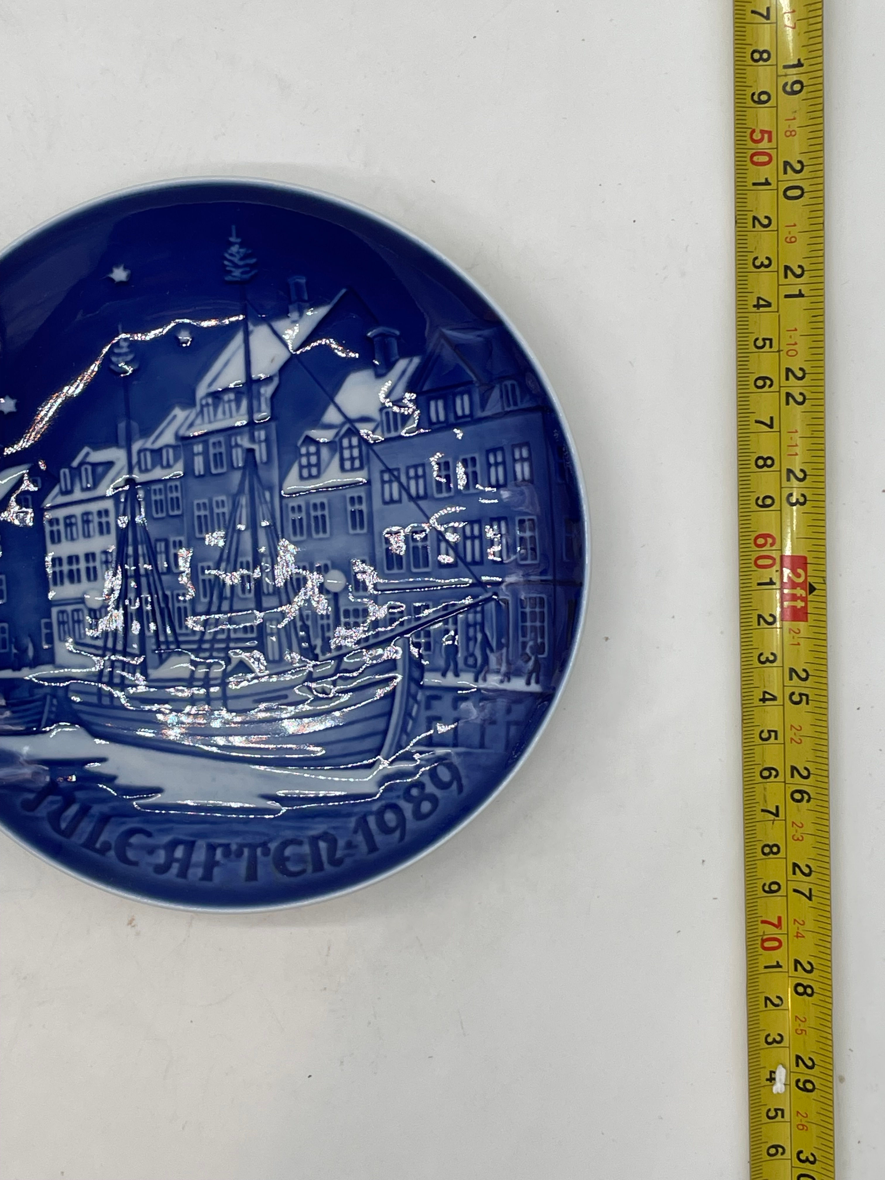 7" Plate - JULE AFTER 1989 - "Christmas Anchorage" Denmark