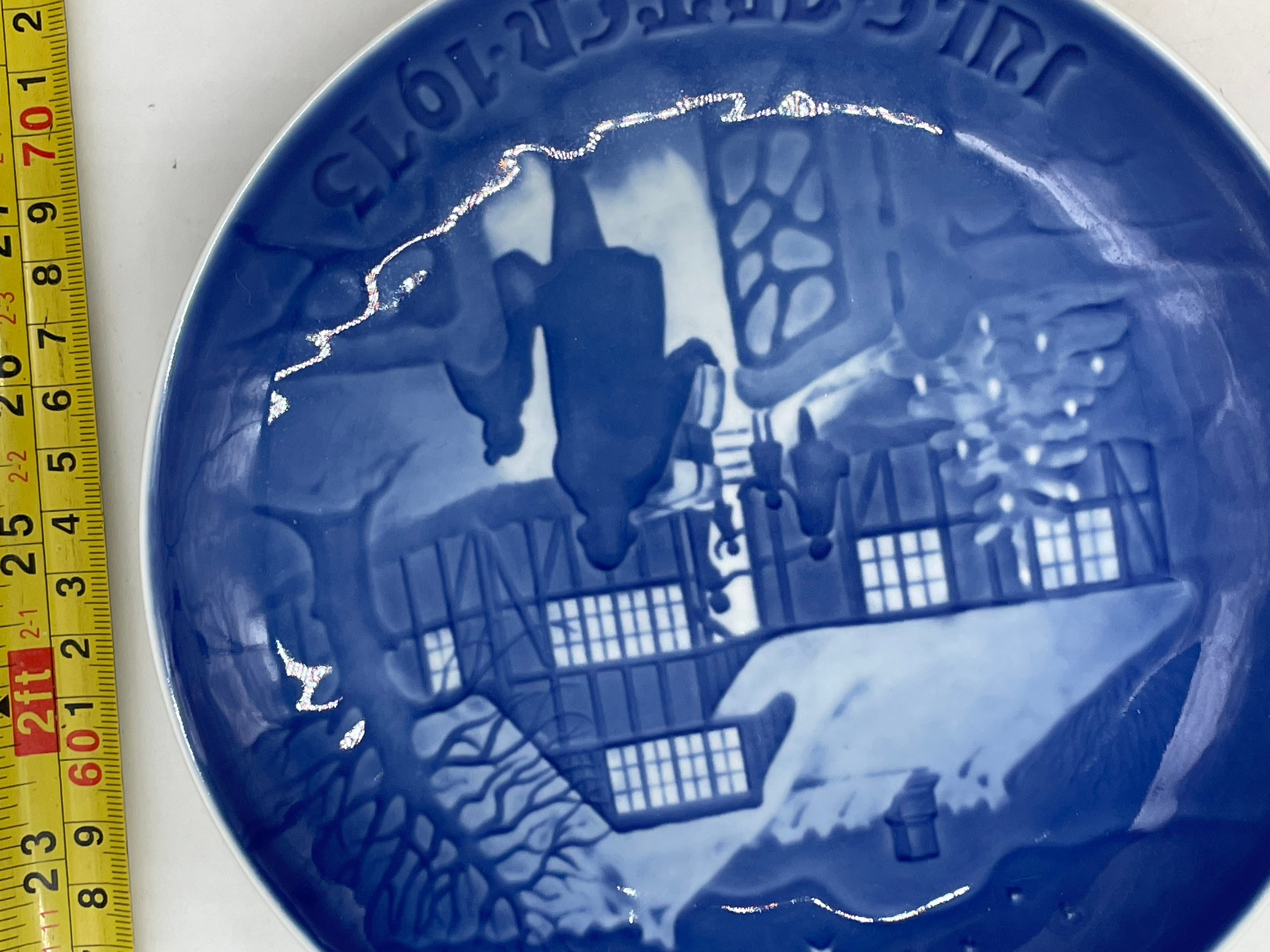 7" Plate - JULE AFTER 1977  - "Copenhagen Christmas" Denmark