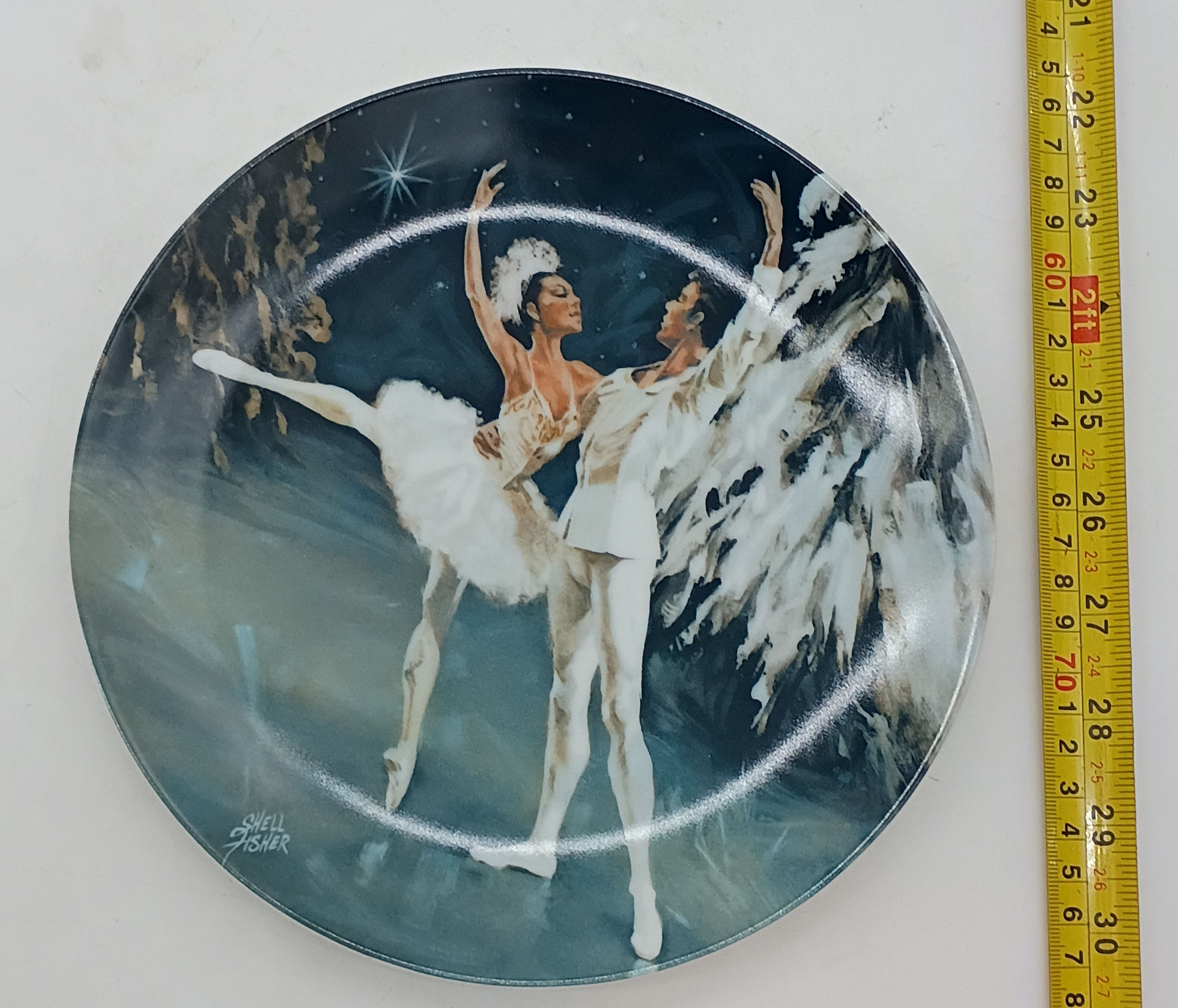 8" Plate - “The Snow King and Queen” from The Nutcracker Ballet Plate Collection