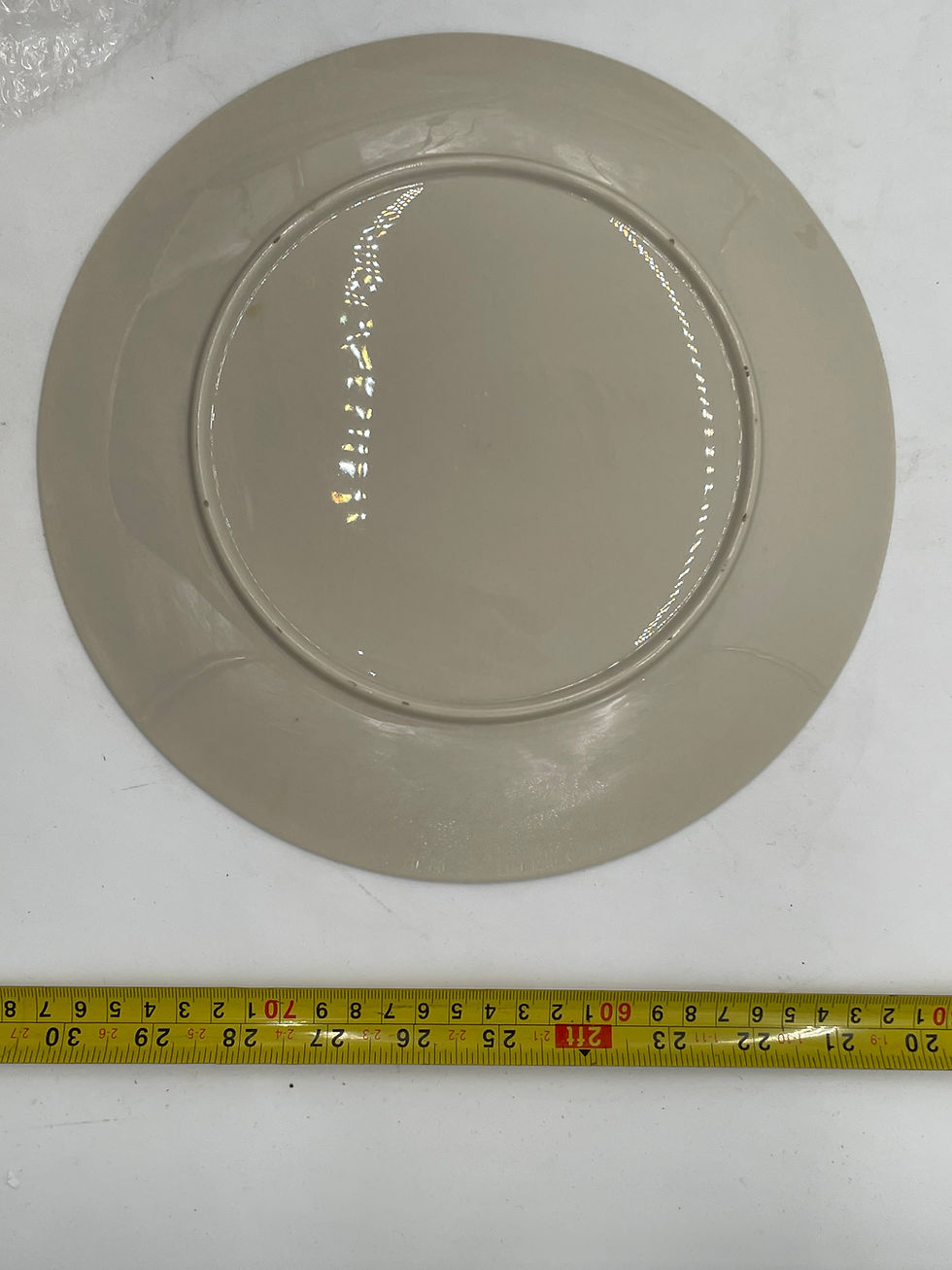 Thumbnail: 10" plate- Porcelain Jimmy Carter 39th president plate- no marks