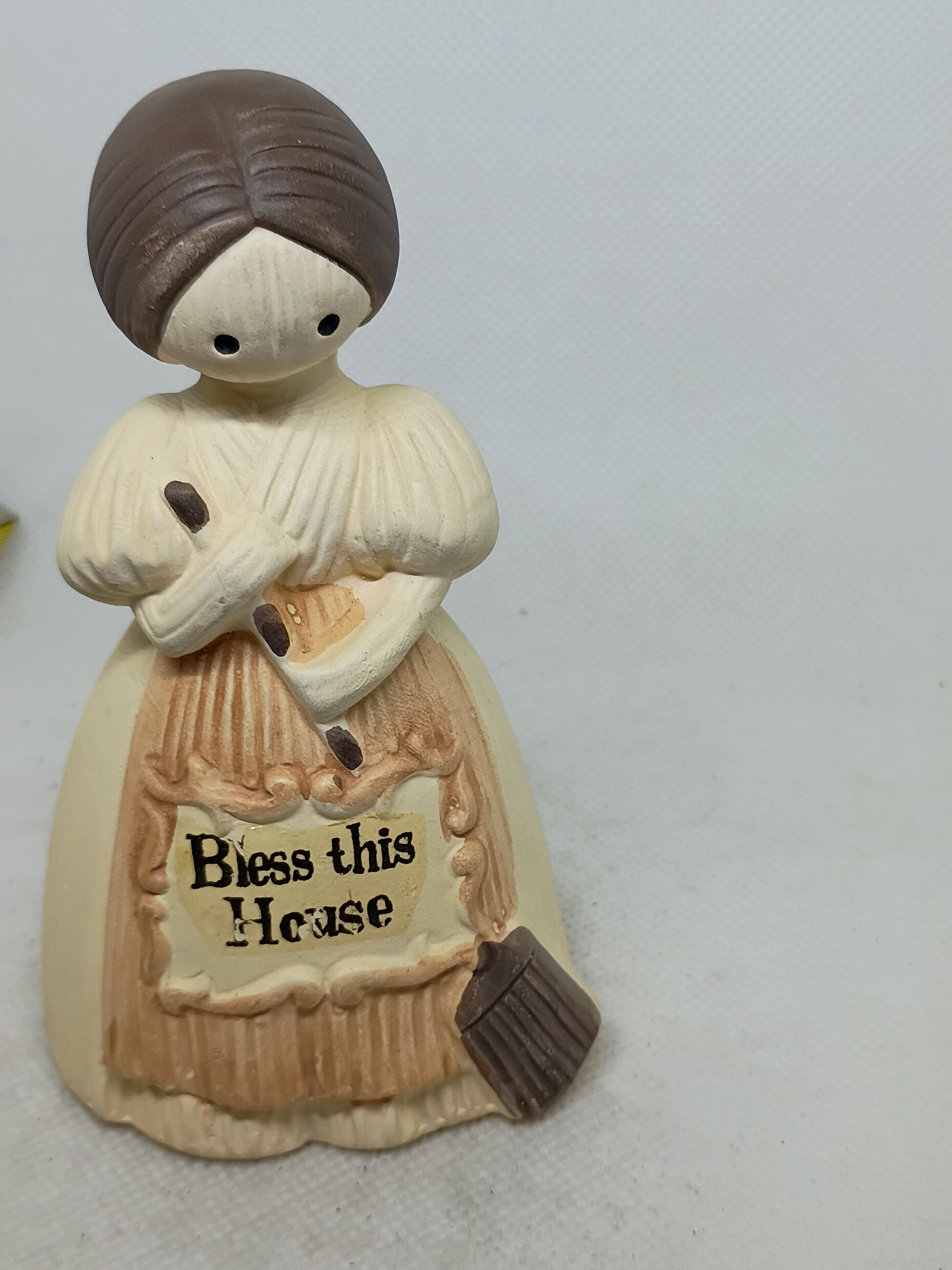 Approx. 4.5" tall- Bless This House bell- Manler 73- Made in Japan