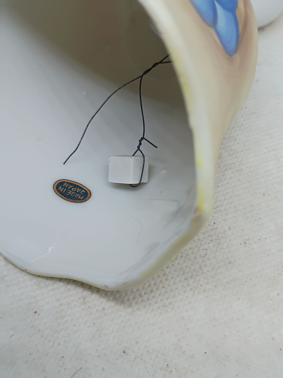 Thumbnail: Approx. 5" Porcelain Bell- Fruit design- Made in Japan