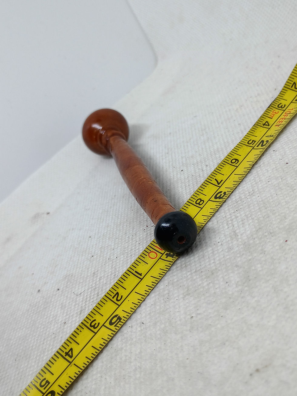 Thumbnail: Approx. 6" vintage wooden hammer or striker 