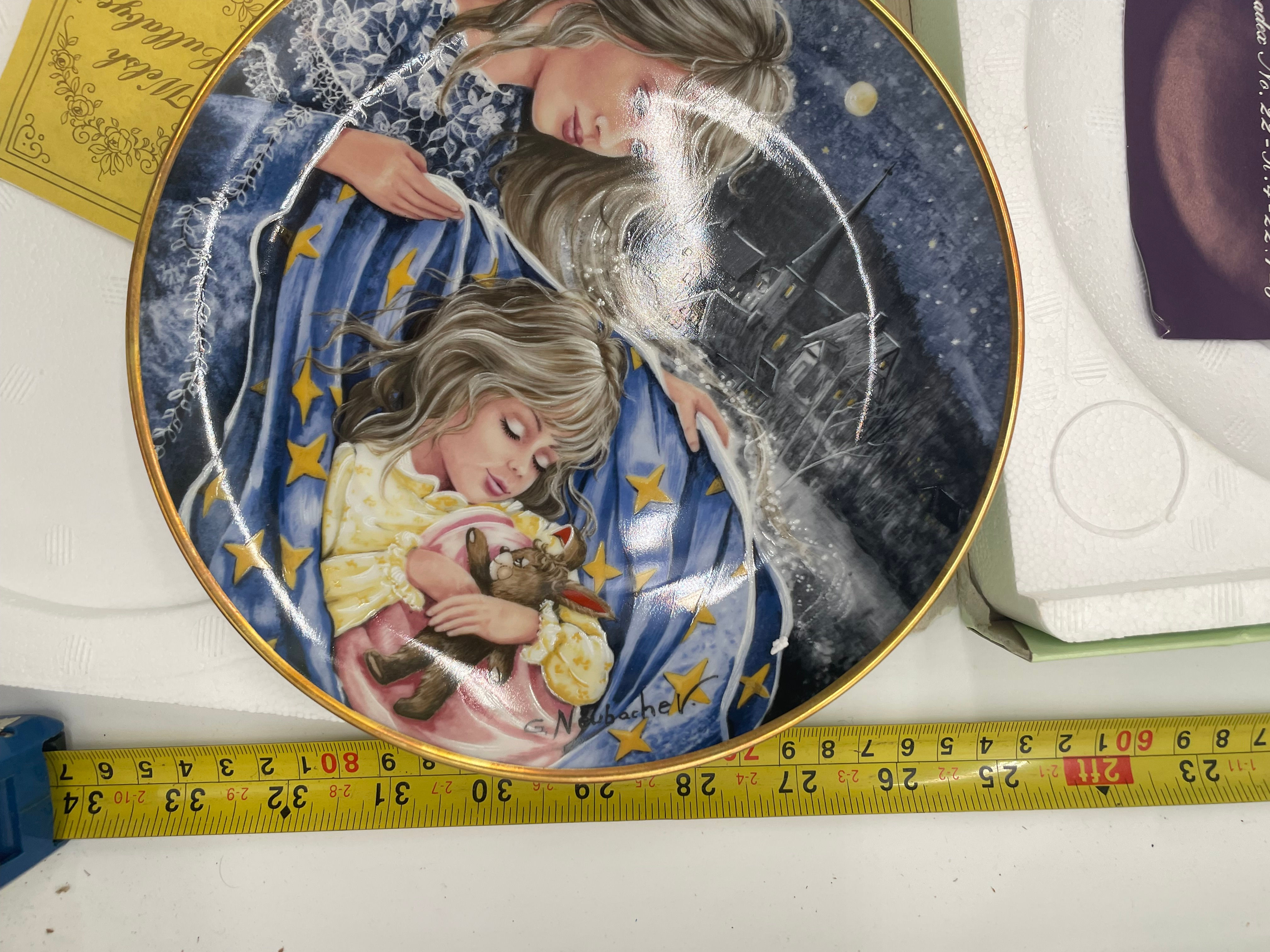 8" Plate - "Welsh Lullaby" by Gerda Neubacher - 5th plate in collection