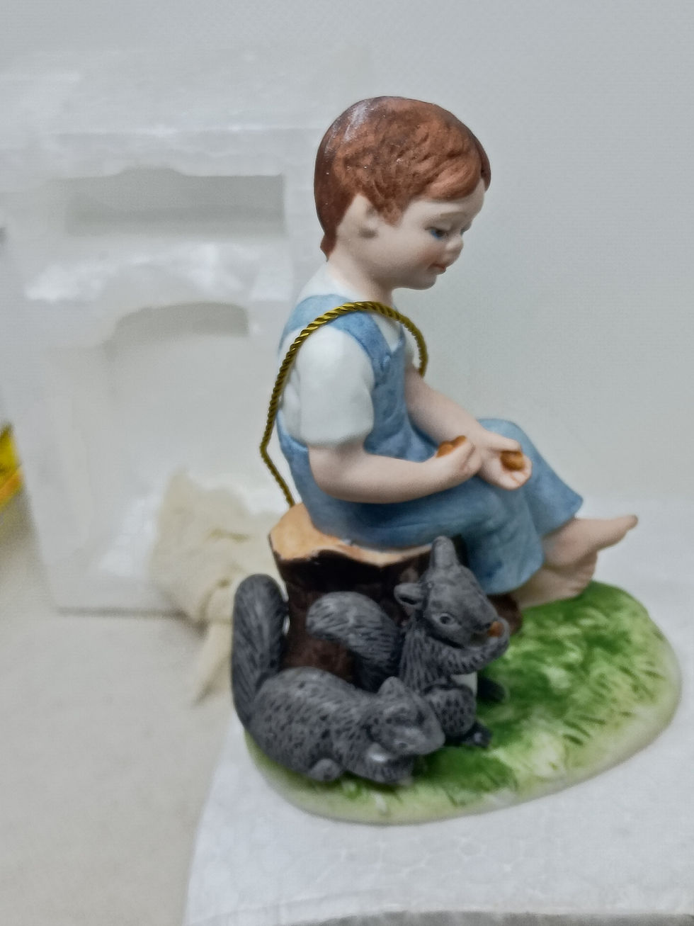 Thumbnail: 3" Porcelain figure- "John"  The McClellands 1980 New in Box
