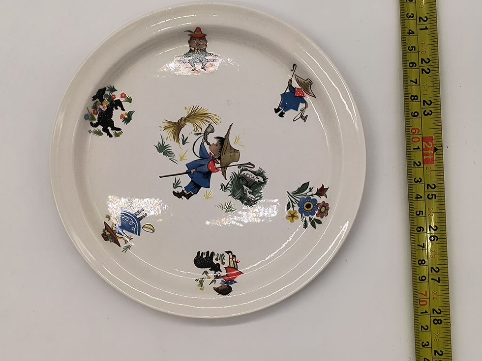 Thumbnail: 8" Vintage plate- Brendan- Erin Stone- Made in Arklow Ireland