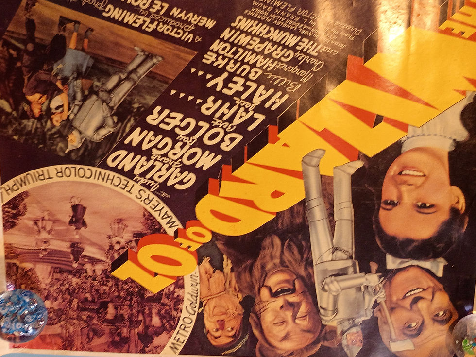 Thumbnail: Approx. 20"x 28" Movie poster "The Wizard of Oz" Metro Goldwyn Mayer