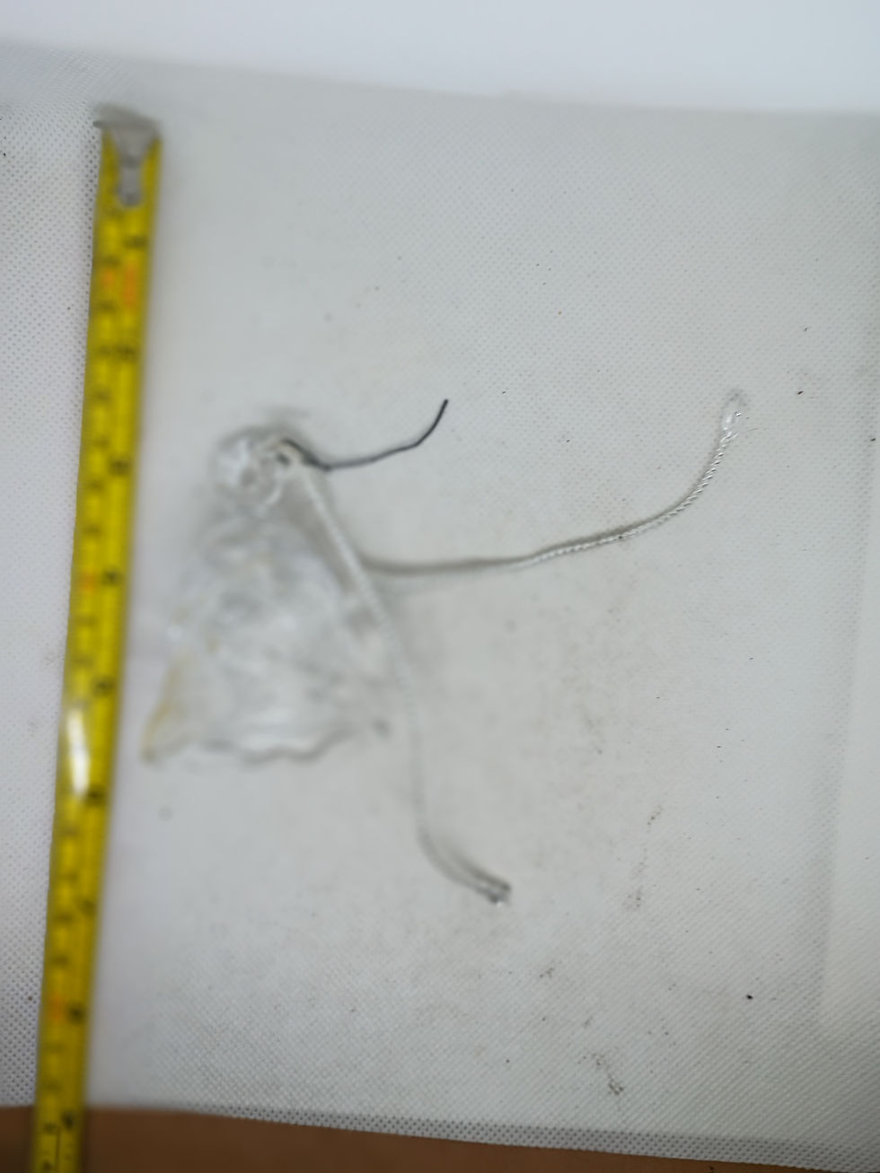 Thumbnail: Approx. 3"tall- glass or crystal  bell - unknown maker
