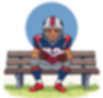 Athlete reading a book on Inner Excellence