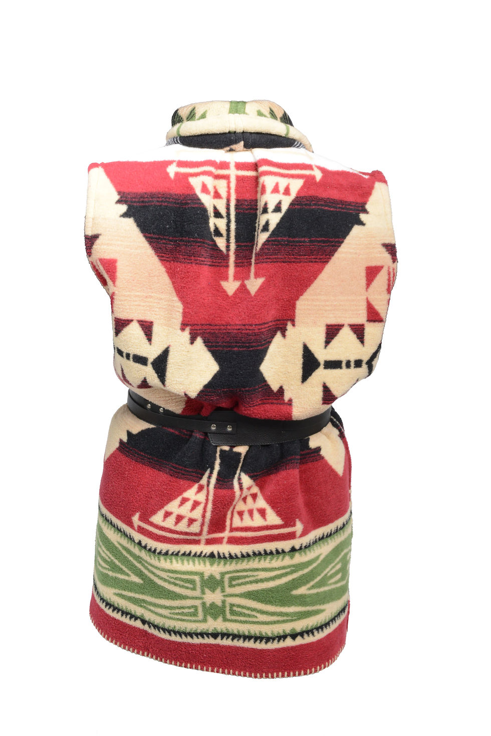 Thumbnail: Aponi Women Vest - Woven Fleece- Southwestern