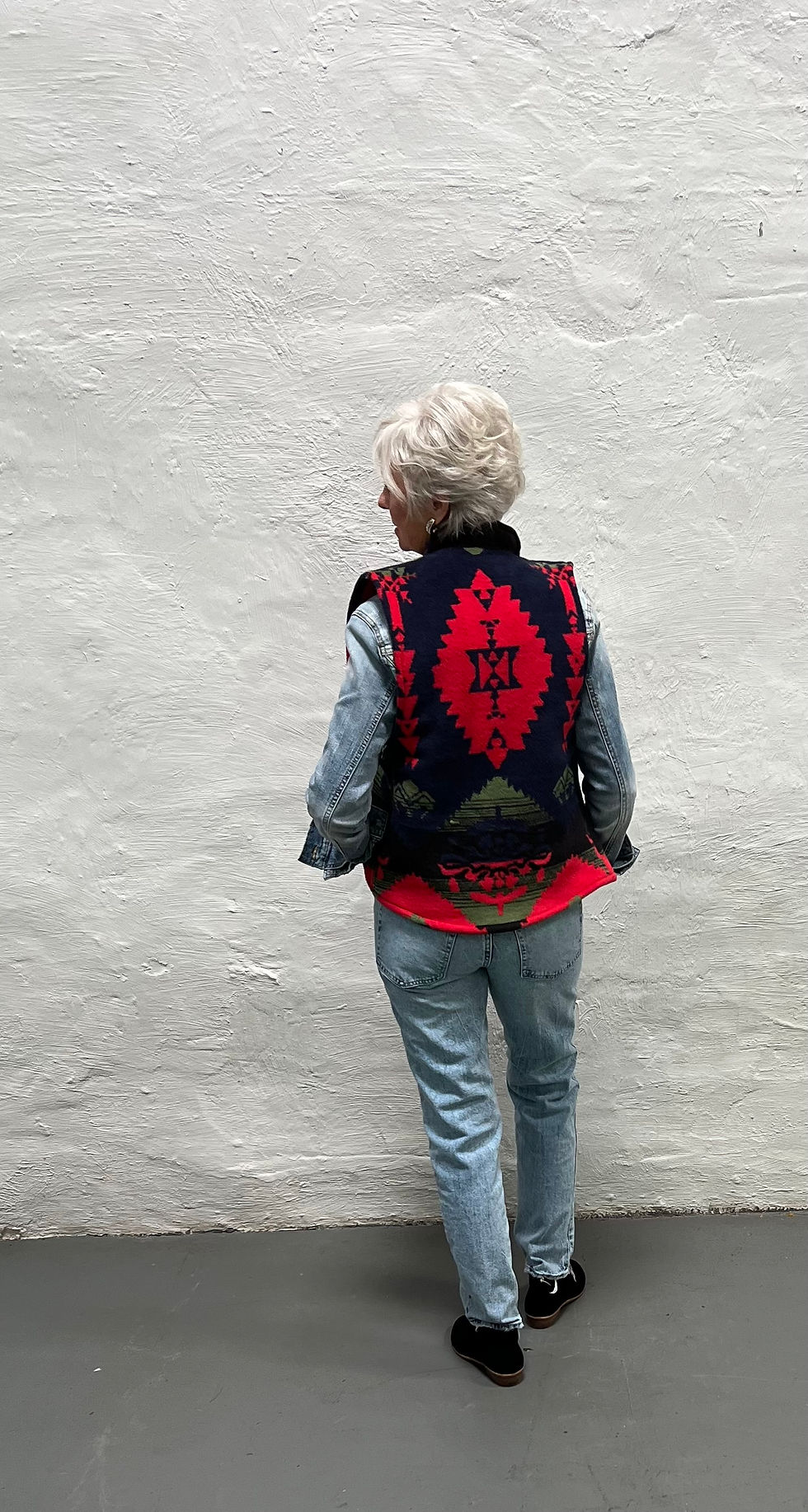 Thumbnail: Aylen Women's Woven Fleece Vest - Navaj