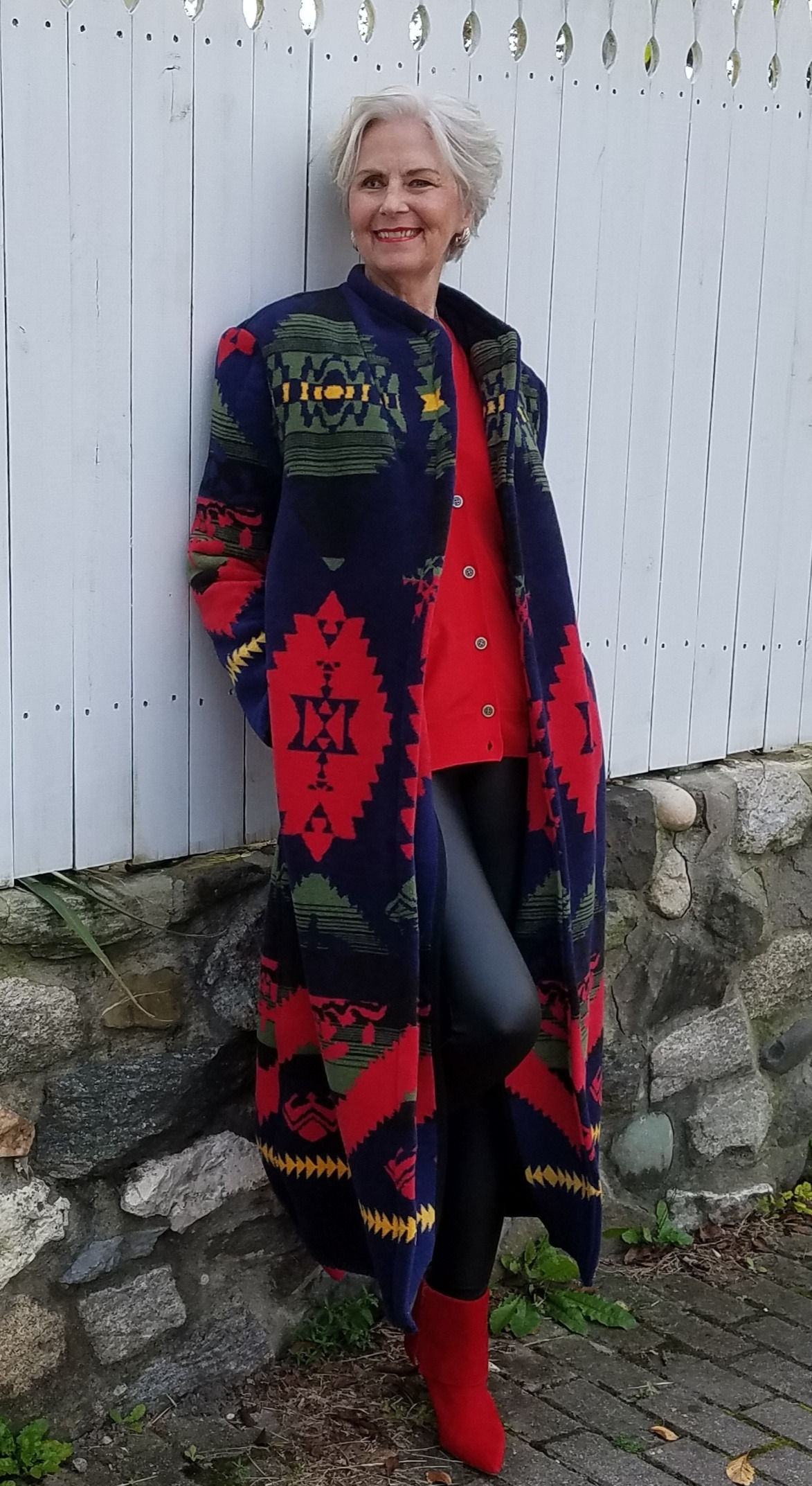 Adore - Designs Halona Coat Navaj - Woven Fleece