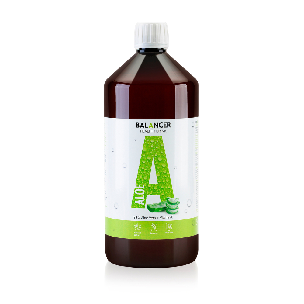 Питний гель BALANCER Aloe Vera & Vitamin C з алое і вітаміном С, 1000 мл