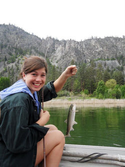 Fishing at Alta Lake