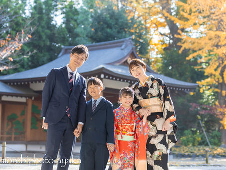 七五三出張撮影@阿佐ヶ谷神明宮