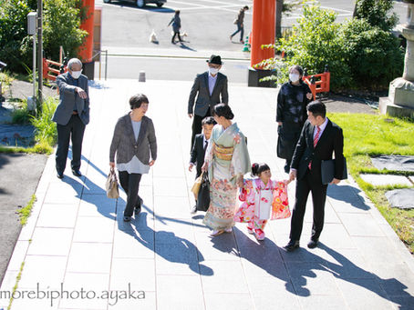 七五三出張撮影@東伏見稲荷神社