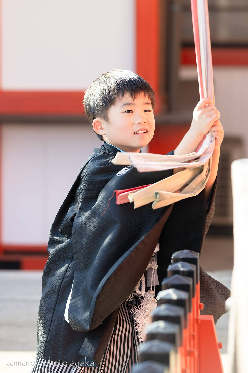 東伏見稲荷神社さんでの七五三出張撮影