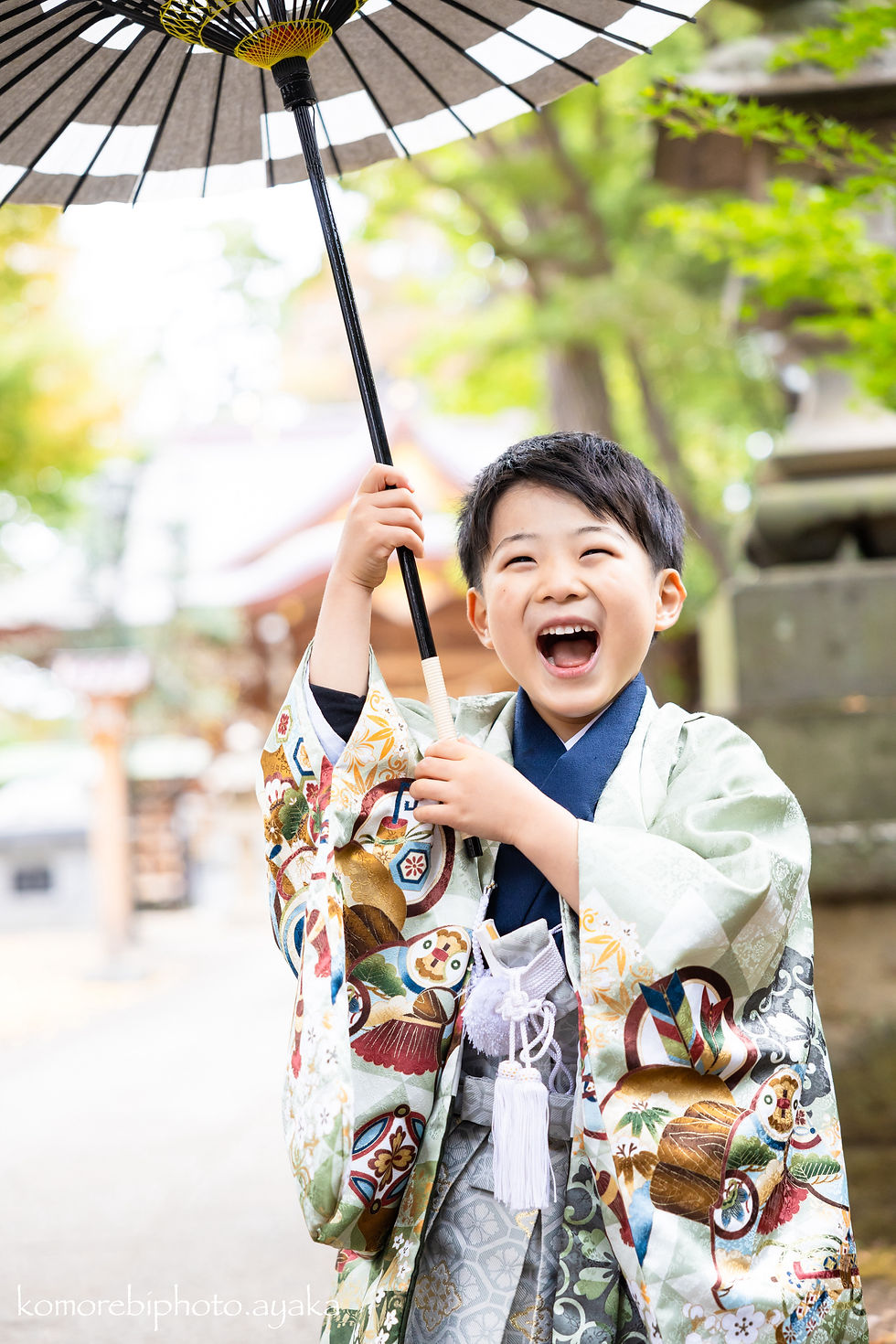 小金井神社さんでの七五三出張撮影