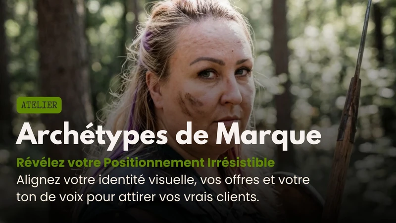 Illustration de couverture atelier les 12 archétypes de marque pour définir son identité de marque