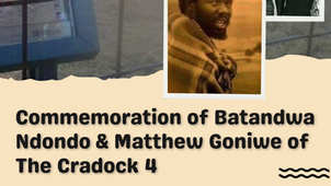 40 YEARS ON: CALUSA, SIRC & TCOE COMMEMORATE THE LIVES OF BATANDWA NDONDO AND MATTHEW GONIWE