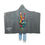 Thumbnail: Hand Peace Sign - Hooded Blanket