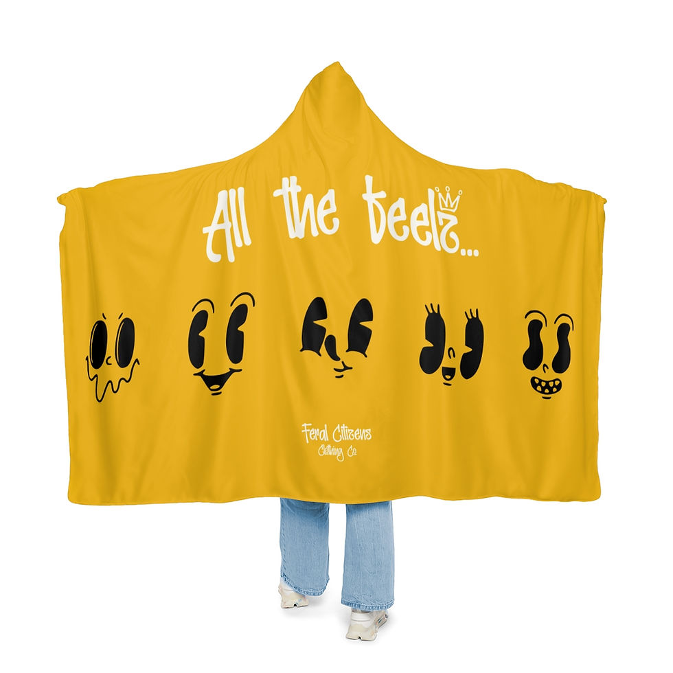 All The Feelz - Hooded Blanket