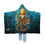 Thumbnail: Stained Glass Octopus - Hooded Blanket