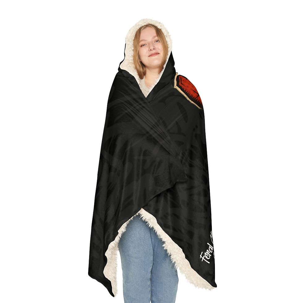 Thumbnail: Screaming Hand - Hooded Blanket