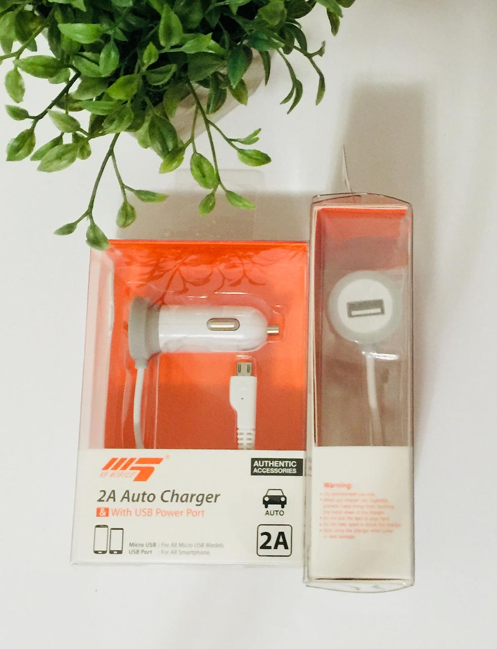 Thumbnail: Car / Auto Charger * with USB Power Port