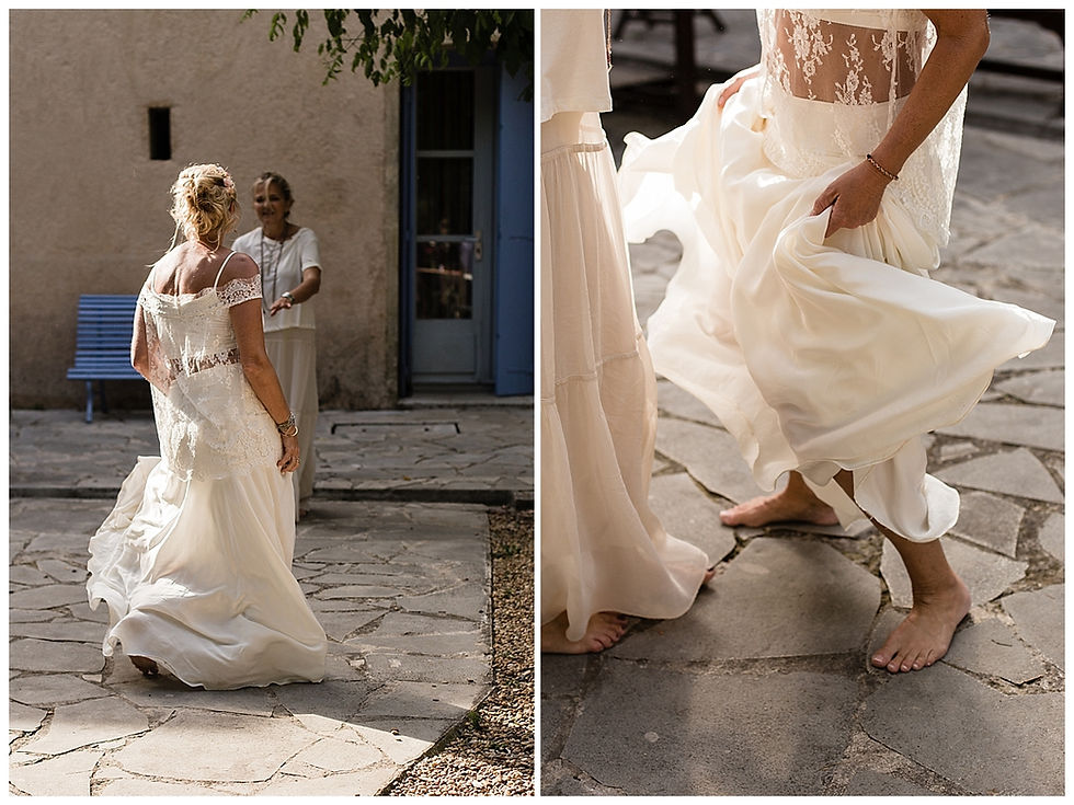 les moments d ou - garden party au clos herminier - photographe mariage boheme montpellier camargue