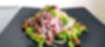 COLORI: tagliatelle rosa con piselli e olive