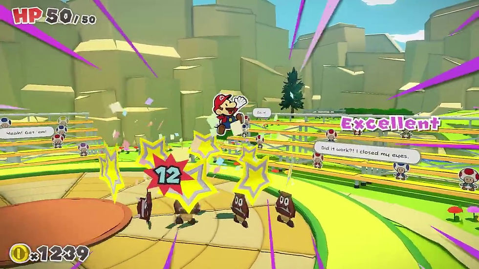 Miniatura: Paper Mario: The Origami King - Jogo Original para Nintendo Switch