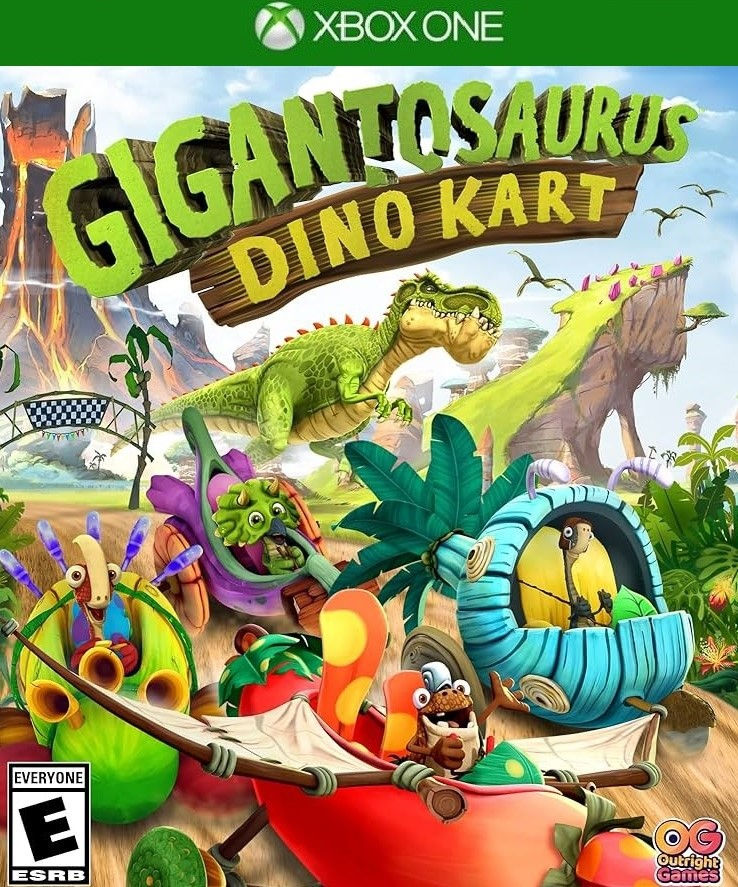 Gigantosaurus : Dino Kart - Jogo Original para Xbox One e Xbox Series S l X