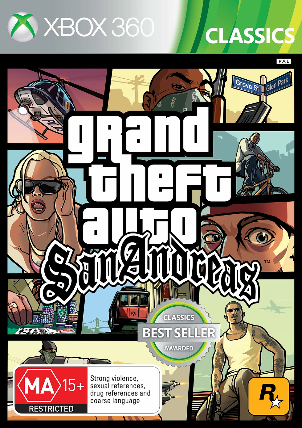 Grand Theft Auto: San Andreas - Jogo Original para Xbox 360