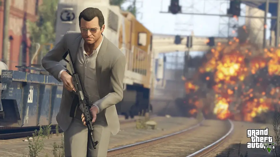 Μικρογραφία: Grand Theft Auto V Aprimorado - Jogo Original para Playstation 5