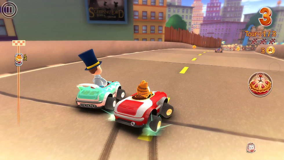 Miniatyrbild: Garfield Kart - Jogo Original para PS4
