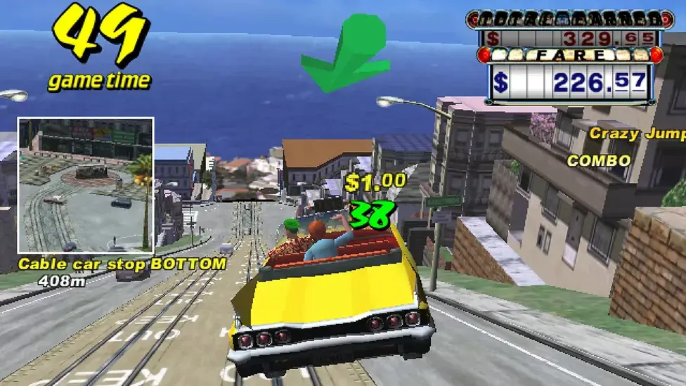 Миниатюра: Crazy Taxi - Jogo Original para Xbox 360