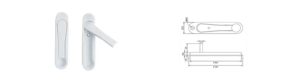 McCoy POP UP Sliding Window Multi Point Lock
