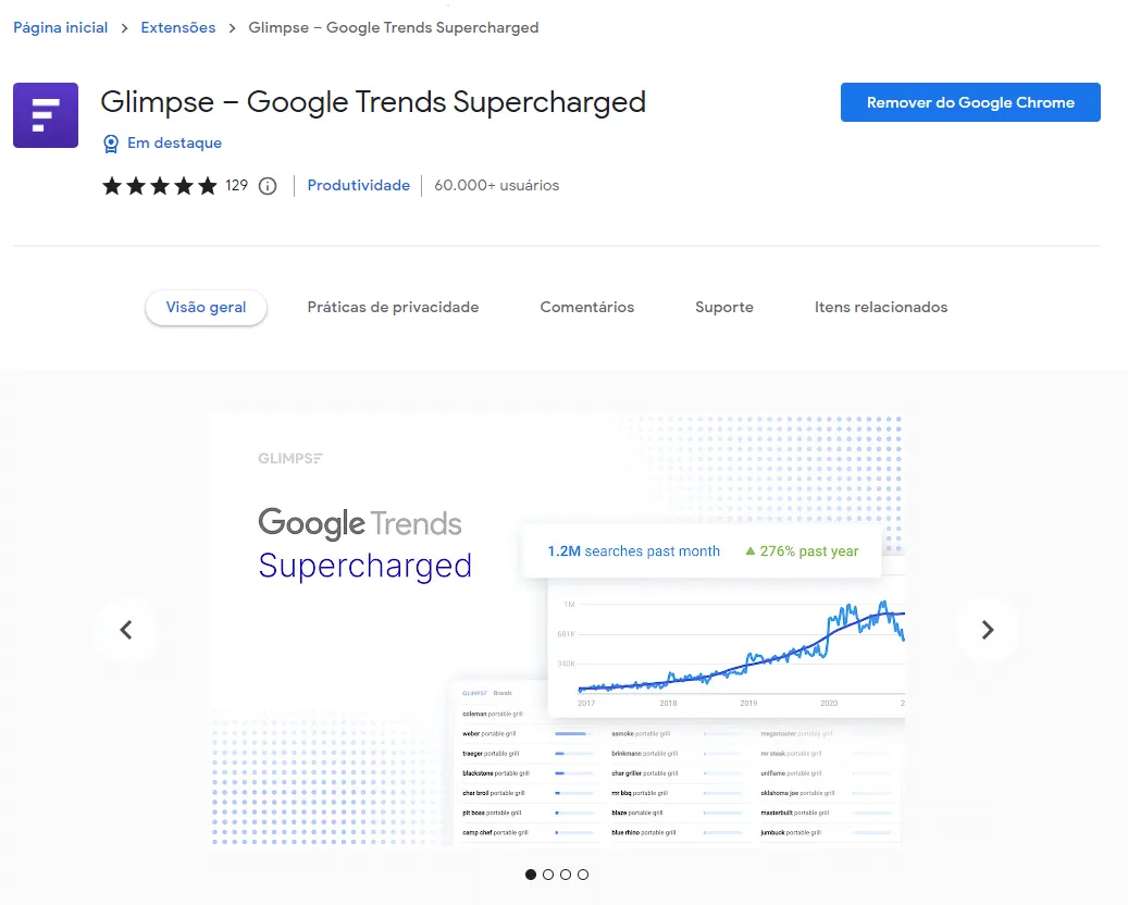 Como Usar o Google Trends e a Extensão Glimpse para Otimizar Suas