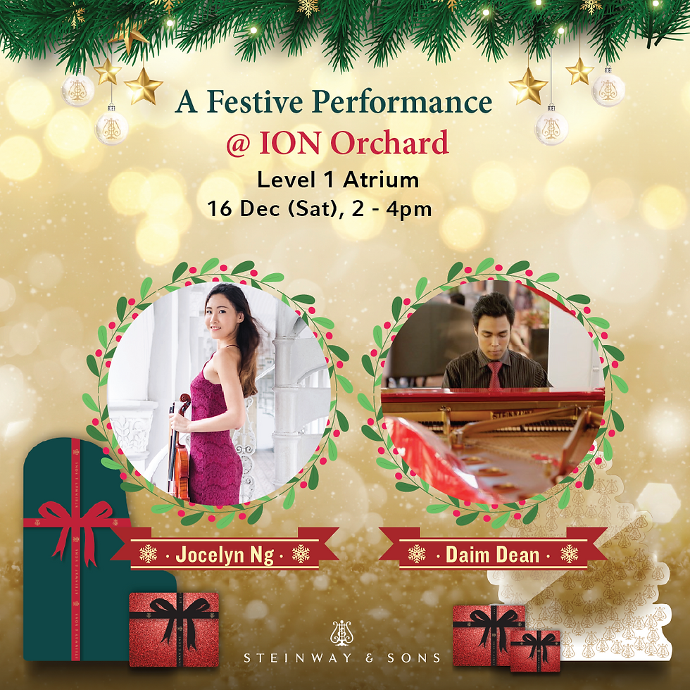 A Festive Performance @ ION Orchard
