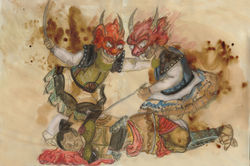 Antonio and Sebastian with Alonso