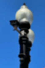 high speed, GPU-powered camera on a light standard