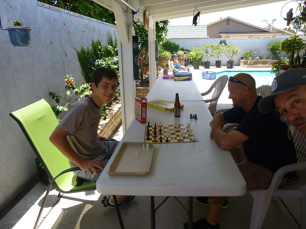 Chess match with Joe