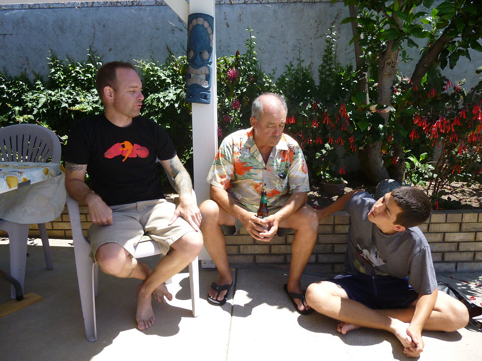 Three generations of Daniel