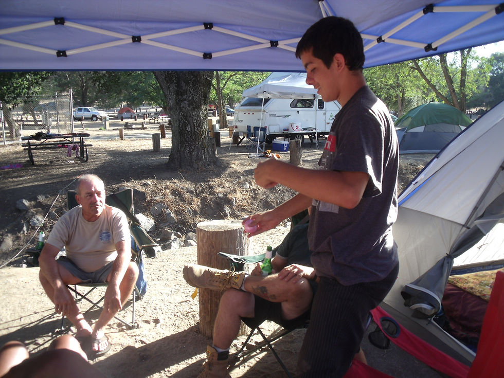 Camping at Lake Morena