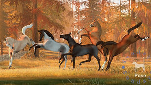 SundayS - Attitude Horse Pose Pack