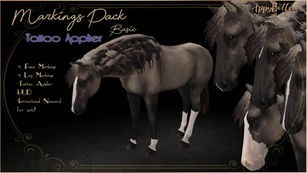 :AppyBottoms: Teeglepet Basic Markings